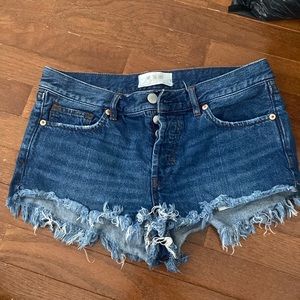 Free people Jean shorts